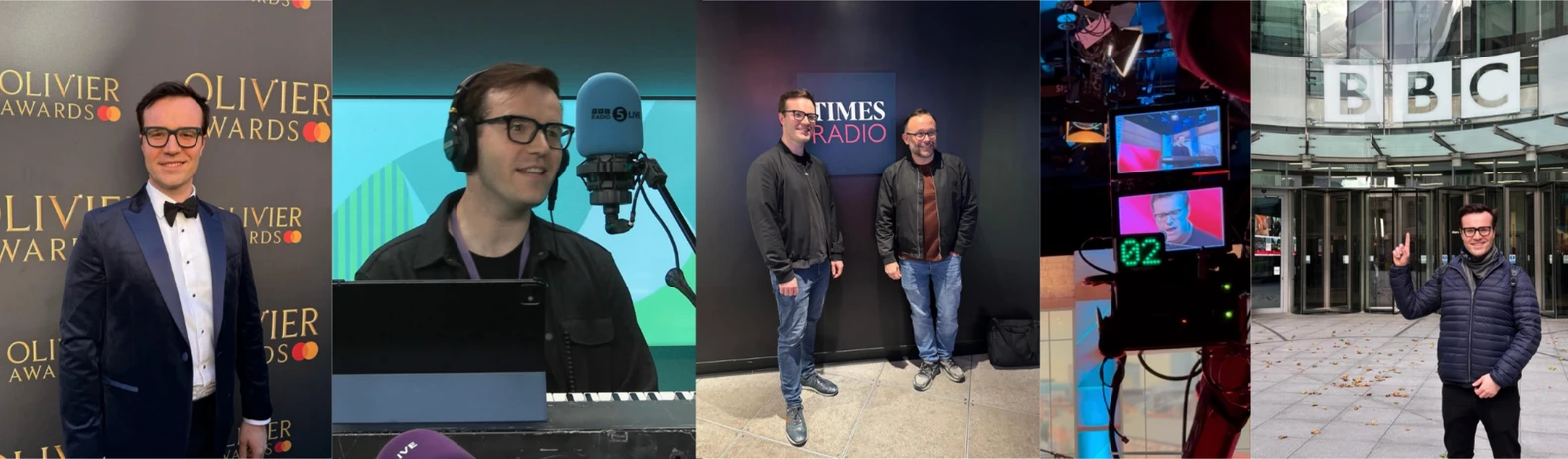 Cameron Richardson media appearances — Olivier Awards, BBC Radio, Times Radio, BBC