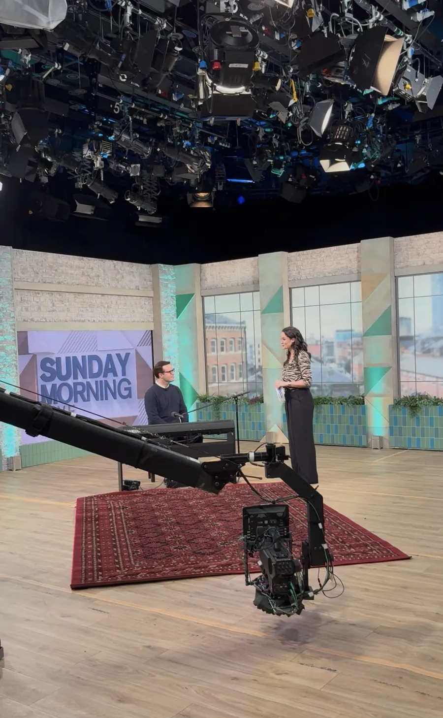 Cameron Richardson on CBS Sunday Morning